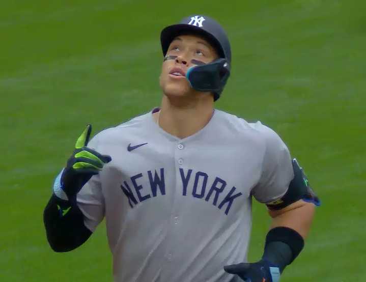 Aaron Judge rompe récord de 125 años con Yankees de Nueva York en la MLB