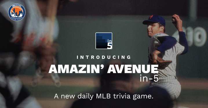 Mets trivia: Your in-5 daily game, Saturday edition