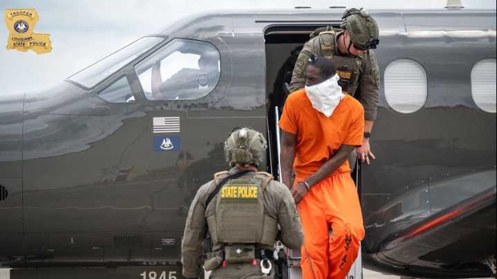 Two New Orleans prison escapees caught in Texas extradited back to Louisiana; two escapees remain