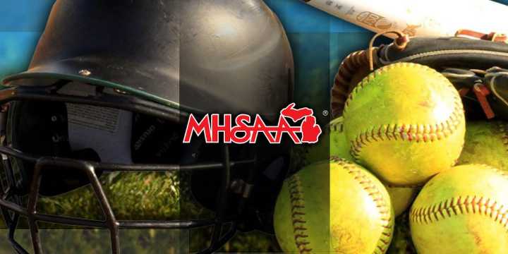 Michigan high school softball district scores and pairings