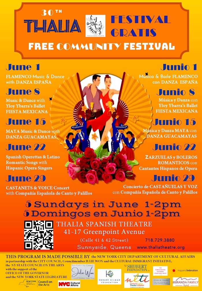 Teatro Thalia con festival gratis para la comunidad