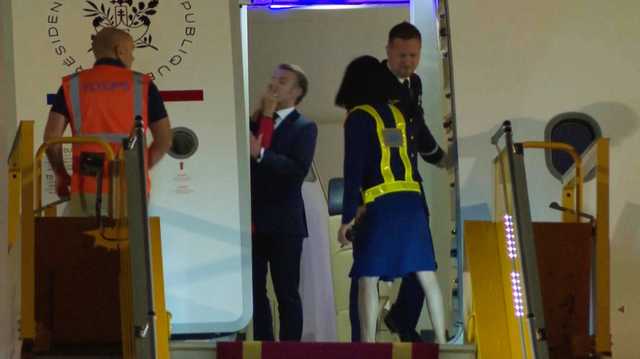 Emmanuel Macron addresses viral moment with wife