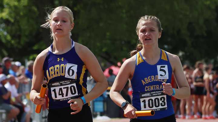 Photos: Opening day of state high school track meet at Sioux Falls