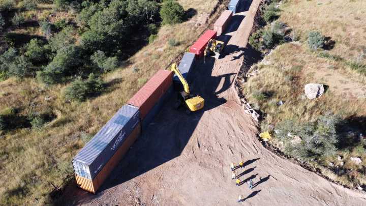 Under Trump’s ‘big beautiful bill,’ Arizona could recoup $196M Ducey spent to turn shipping containers into a border wall that lasted 5 months