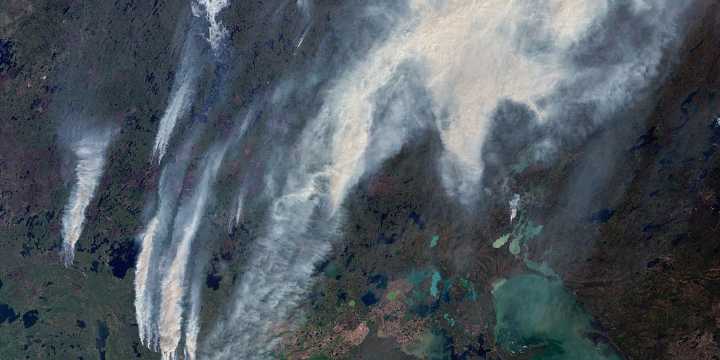 Canadian wildfires sending smoke into Upper Midwest prompt air quality alerts