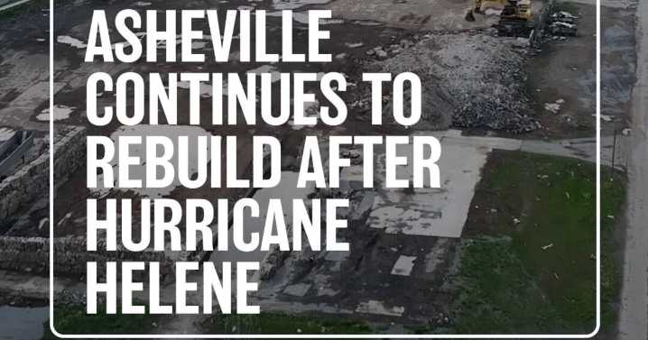 Cleaning up Asheville: How the city continues its rebuild after Hurricane Helene