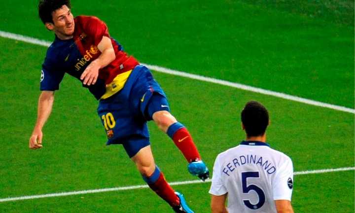Messi elige su gol al United en la final de Liga de Campeones 2009 como su favorito