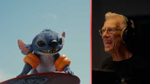 From squeaks to screams: See how Chris Sanders transforms into Stitch for 'Lilo & Stitch' 