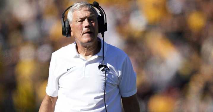 Kickoff times, TV assignments for seven Iowa football games in upcoming 2025 season announced