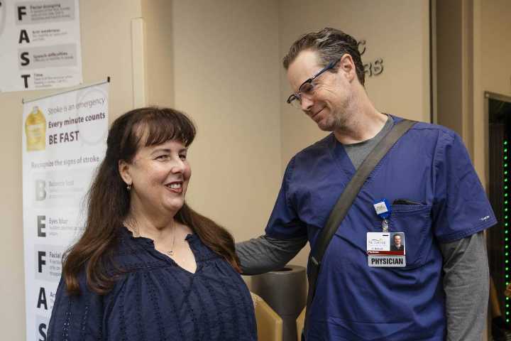 Response of team at Southern Hills Hospital helps woman survive stroke