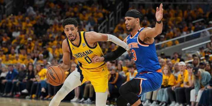 Haliburton has 32 points, 15 assists and 12 rebounds as Pacers beat Knicks 130
