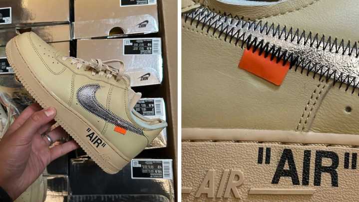 Off-White Nike Air Force 1 Low Sesame FD6900