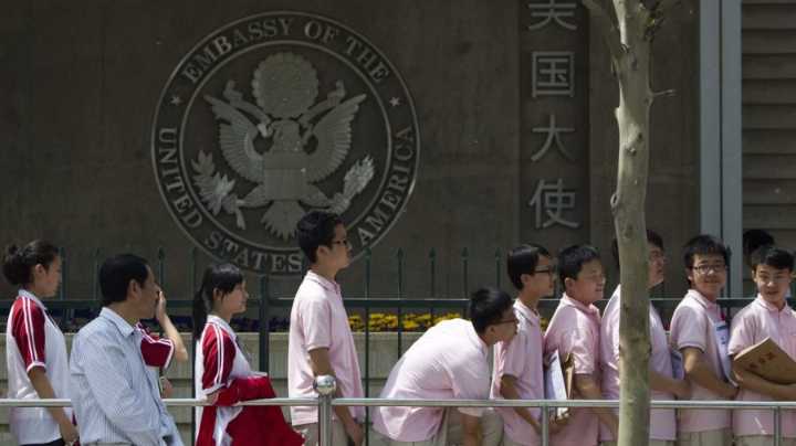 Chinese students anxious, angry over Rubio visa revocations vow