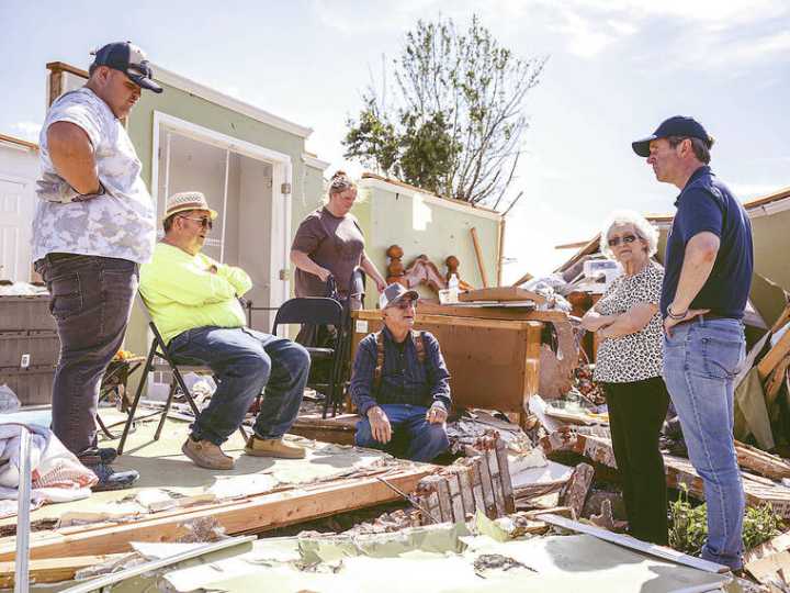 At least 27 dead after tornadoes and storms tear across central US