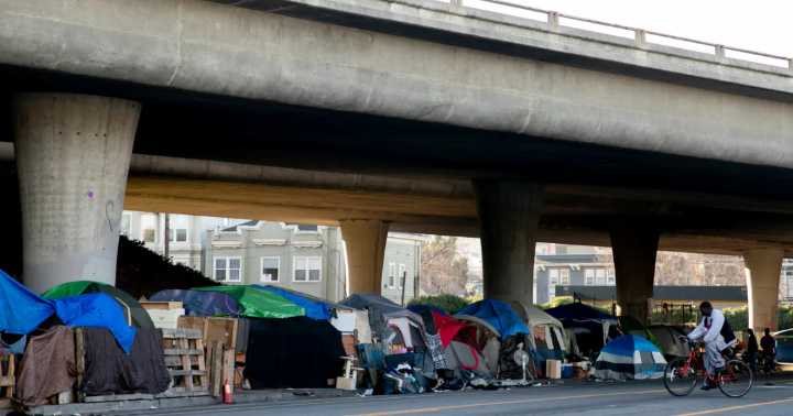 Newsom wants cities to force homeless Californians to move camp every 3 days