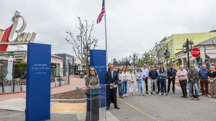 Palisades Village to reopen in 2026 after wildfire devastation