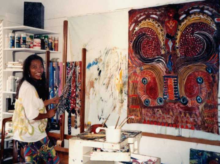 Pacita Abad’s Archive Arrives at the Place Where Her Career Started