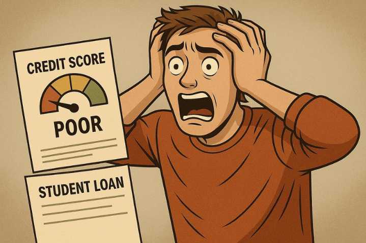¡Caos en los puntajes crediticios por préstamos estudiantiles!