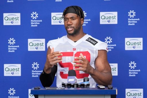 Giants wide receiver Malik Nabers not practicing with a toe injury that is 'nothing serious'