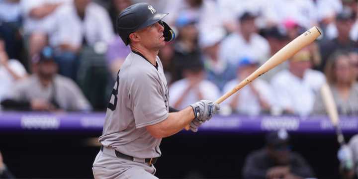 Yankees score 10 runs in fifth in rout of Rockies