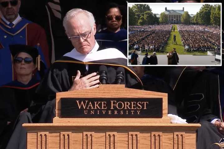 '60 Minutes' anchor Scott Pelley ripped for 'angry, unhinged' commencement speech criticizing Trump