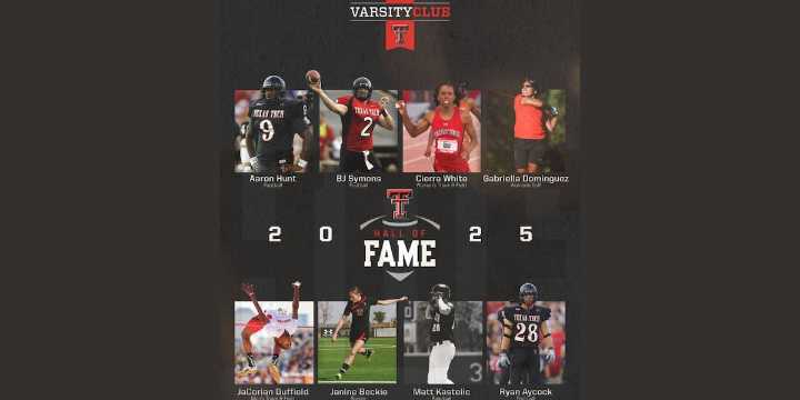 2025 Texas Tech Hall of Fame class announced