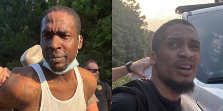 Two escaped Louisiana inmates captured in Walker County