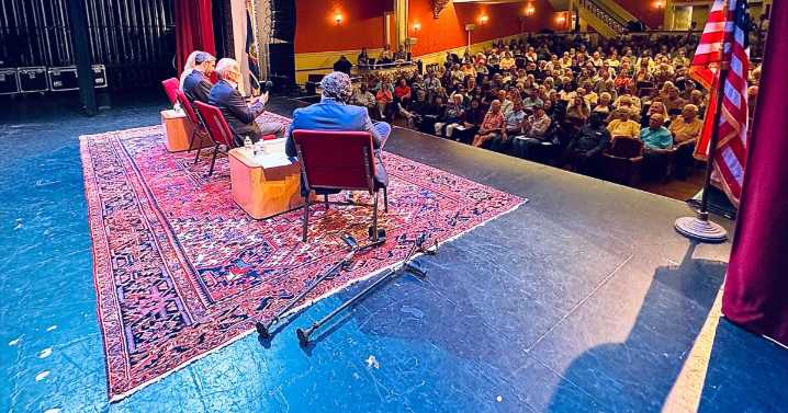 Welch talks issues at Paramount Theatre in Rutland
