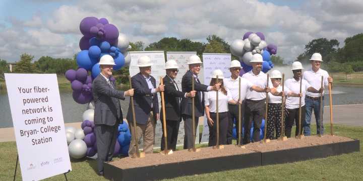 New internet provider breaks ground in Brazos County, introducing a fiber optic network to keep rural areas connected