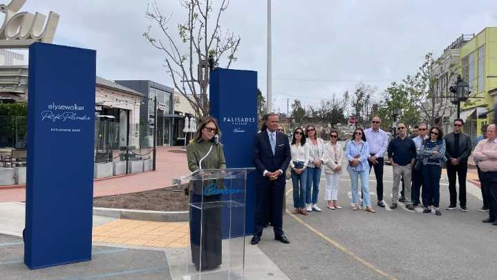 Palisades Village to Reopen Following SoCal Fires, Caruso Says