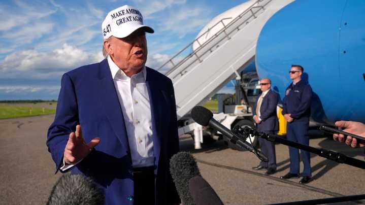 Trump says he'll delay a threatened 50% tariff on the European Union until July
