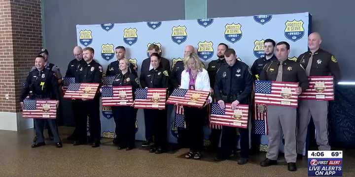 Packers honor police around the state for ‘Protect & Serve’ award