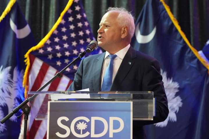 Tim Walz calls for Democrats to be harsher and Trump cruel