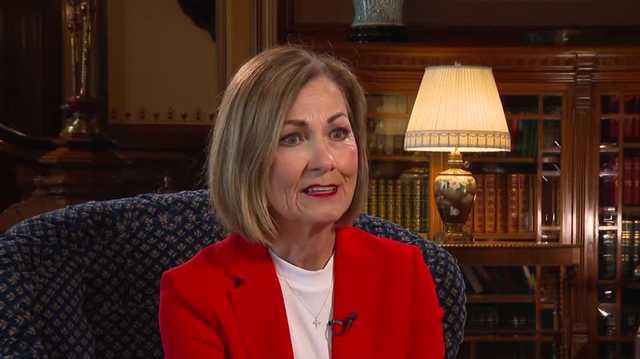 Iowa Gov. Kim Reynolds sits down with KCCI