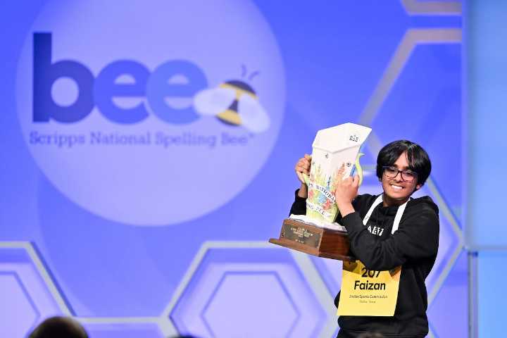 Faizan Zaki wins 2025 Scripps National Spelling Bee