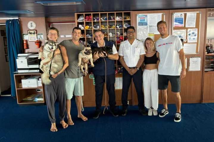Carnival Splendor Rescues Disabled Catamaran Passengers