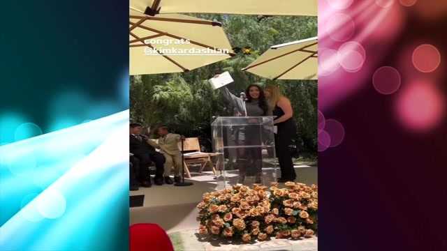 Kim Kardashian is now a law school graduate 