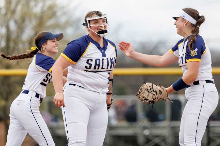 Ann Arbor-area softball regionals: Unified effort powers Saline forward