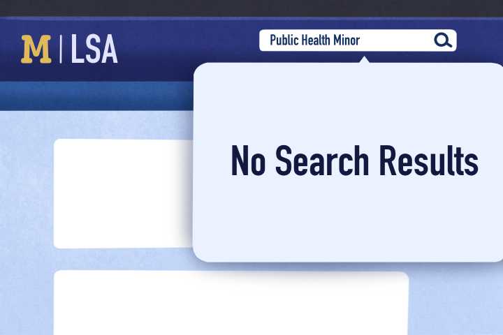 UMich needs a public health minor