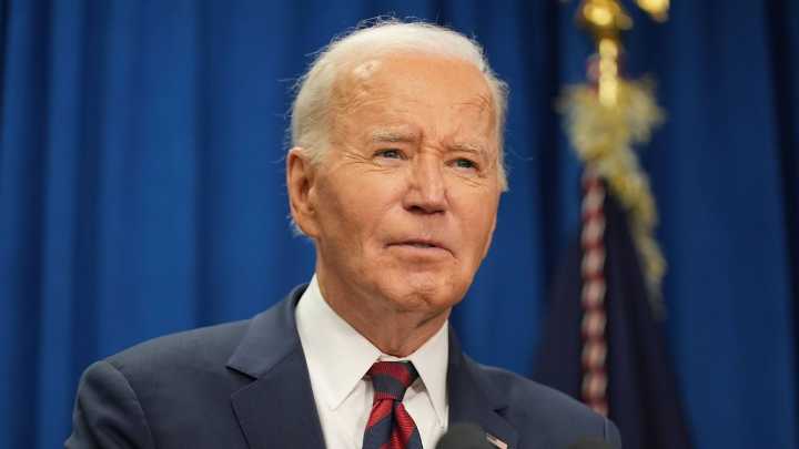 Biden says he's 'feeling good' in first public remarks after cancer diagnosis