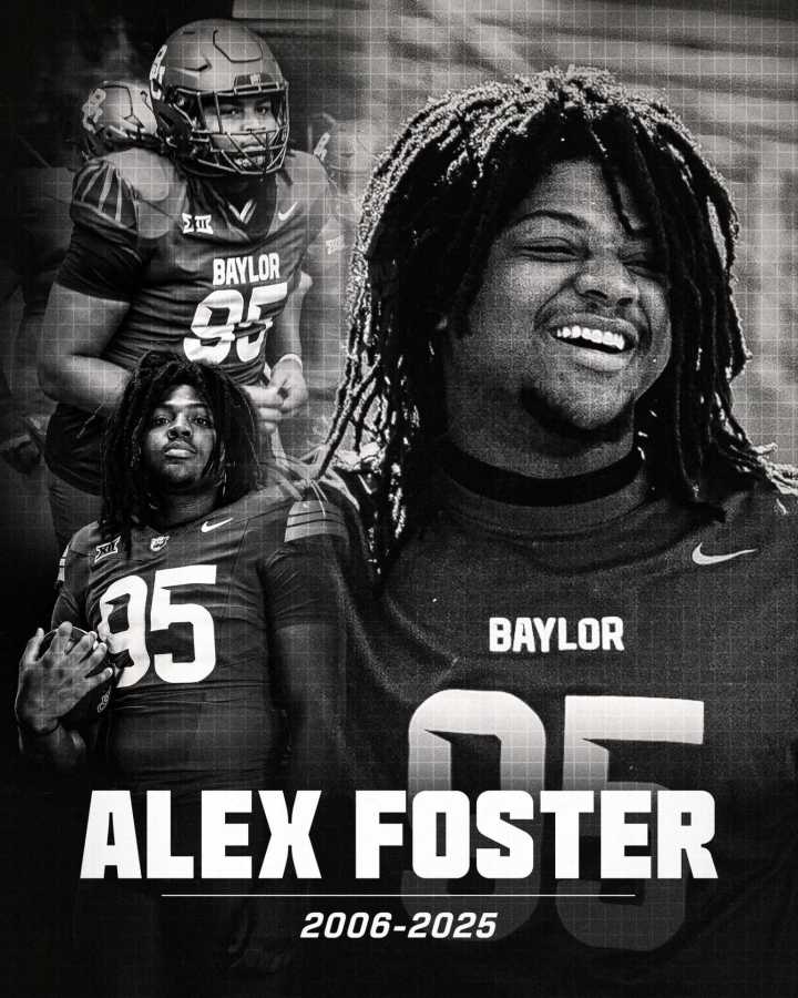 Baylor freshman lineman, former Greenville St. Joe’s standout Alex Foster fatally shot