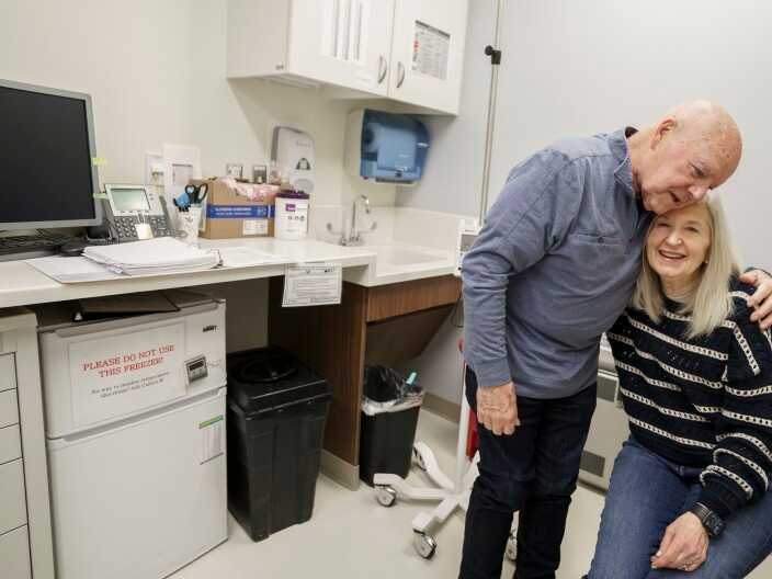 Can this nasal spray slow down Alzheimer's? One couple is helping scientists find out