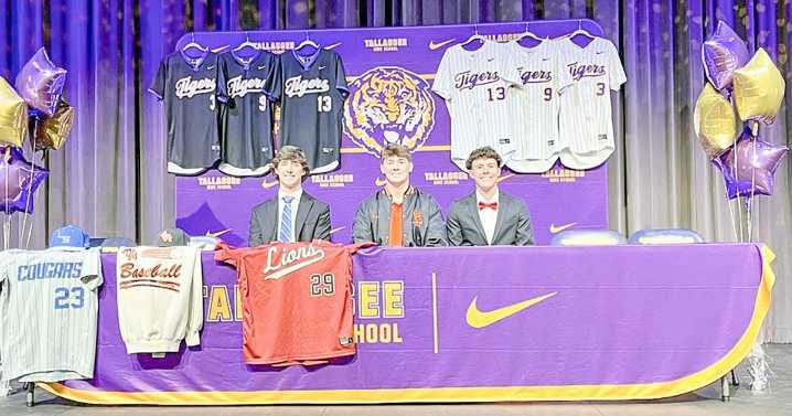 Three Tallassee standouts ink their commitments