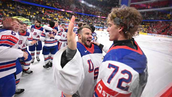 USA Hockey wins gold at world championship for first time since 1933, blanking Switzerland 1