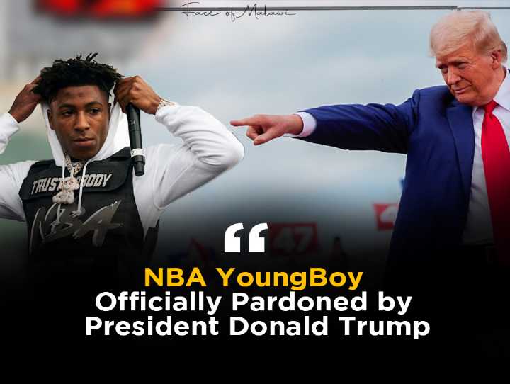 Donald Trump Grants Pardons ‘NBA YoungBoy’ in Major Clemency Move