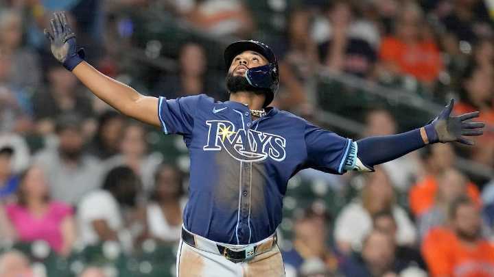 Junior Caminero leads way as Rays rally to blast Astros
