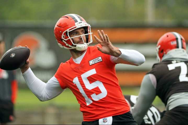 Browns' best QB after Day 1 is Joe Flacco, but who'll start Game 1 is complicated