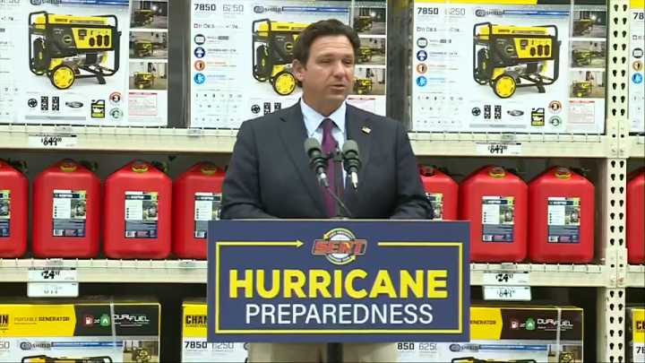 Gov. Ron DeSantis urges hurricane preparedness as season looms 