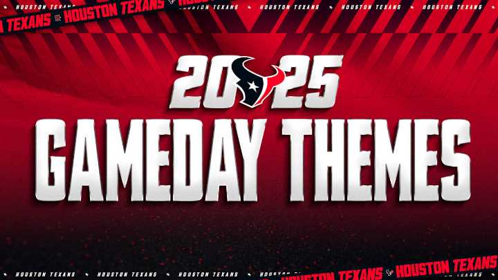 Houston Texans announce 2025 Home Game Themes