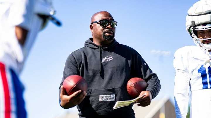 How 'human encyclopedia' Adam Henry's pursuit of doctorate degree translates to his role as Bills WR coach